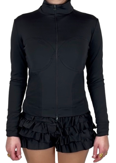 Veste détails corset