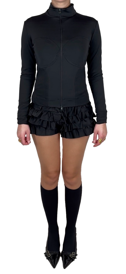 Veste détails corset